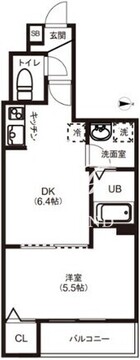 レピュア住吉レジデンス 203 間取り図