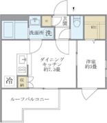 コンポジット目黒鷹番 404 間取り図