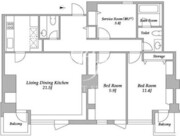 プライムスクェアシティ 415 間取り図