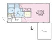 グランパセオ明大前2 102 間取り図