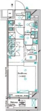 ガリシア大島 503 間取り図