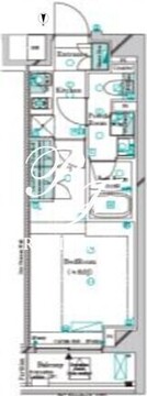 ガリシア大島 703 間取り図