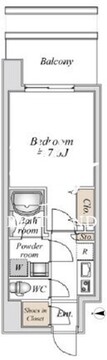 板橋本町ステーションレジデンス 805 間取り図
