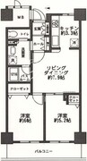 イーストコア曳舟一番館 1014 間取り図