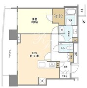 パークコート赤坂檜町ザタワー 1202 間取り図