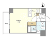 BPRレジデンス清澄白河 501 間取り図