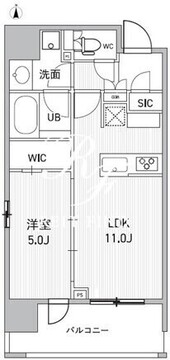 シーズンフラッツ新御徒町イースト 503 間取り図