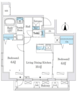 クラリティア板橋本町 201 間取り図