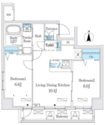 クラリティア板橋本町 301 間取り図