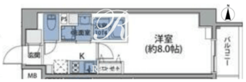 ルネサンスコート錦糸町 302 間取り図