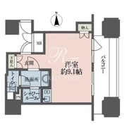 ルネ新宿御苑タワー 404 間取り図