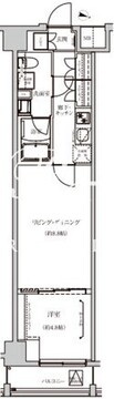 ベルシード板橋本町プレミア2 203 間取り図