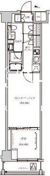 ベルシード板橋本町プレミア2 303 間取り図