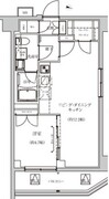 ベルシード板橋本町プレミア2 607 間取り図