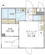 ラペルラ中野 304 間取り図