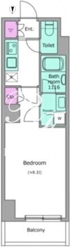 ドゥーエ蒲田南 703 間取り図