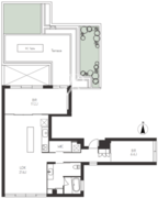 THE GRANDUO OKUSAWA UTAKATA 301 間取り図