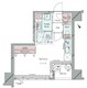 グランパセオ広尾 502 間取り図