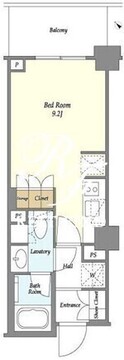 ウィルテラス滝野川 206 間取り図