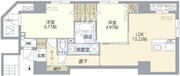 スカイウッド錦糸町 201 間取り図