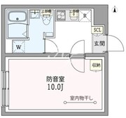 カーサラシクラス板橋大山 102 間取り図