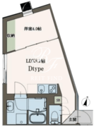 アグレイシス武蔵小山2 301 間取り図