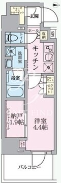 アークマーク成増 203 間取り図
