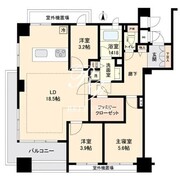 プロスペクト森下 201 間取り図