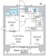 デュオフラッツ浅草蔵前 902 間取り図