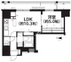 フレンシア菊川 614 間取り図