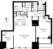 シティタワーズ豊洲ザ・ツイン 4012 間取り図