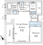 エル・セレーノ西早稲田 118 間取り図