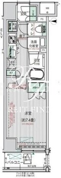 BPRレジデンス東十条 702 間取り図