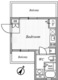 アスティーレ三軒茶屋4 402 間取り図