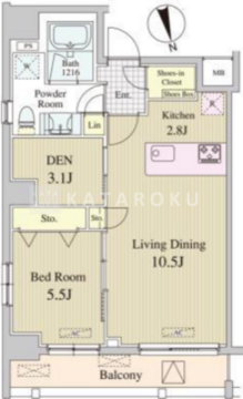 アルプエンテ大手町 902 間取り図