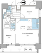ルフォンプログレ本郷三丁目 1002 間取り図