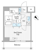 パティオスクエア御茶ノ水 804 間取り図