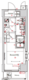 ガリシア武蔵小山 401 間取り図