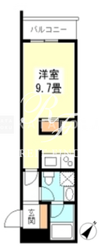 TKフラッツ渋谷 215 間取り図
