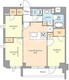 アイフラット渋谷西原 205 間取り図