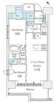 リテラス西日暮里 904 間取り図