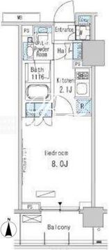 パークアクシス蒲田ステーションゲート 311 間取り図