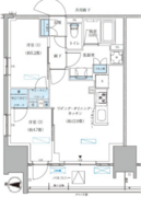 パークアクシス西大島コンフォートスクエア 1414 間取り図
