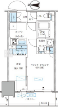 パークアクシス西大島コンフォートスクエア 932 間取り図