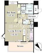 インザガーデン 502 間取り図