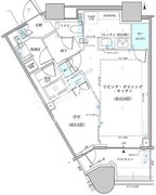 パークタワー勝どき S-1531 間取り図