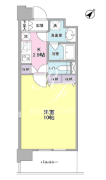 プロスペクト東雲橋 901 間取り図