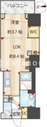 ズーム信濃町 405 間取り図