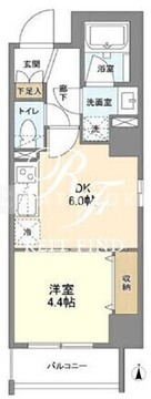 ウェルスクエア錦糸町サウス 401 間取り図