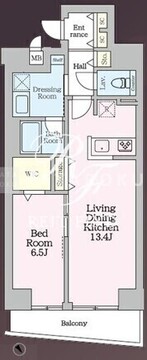 ラグゼナ平井サウス 404 間取り図